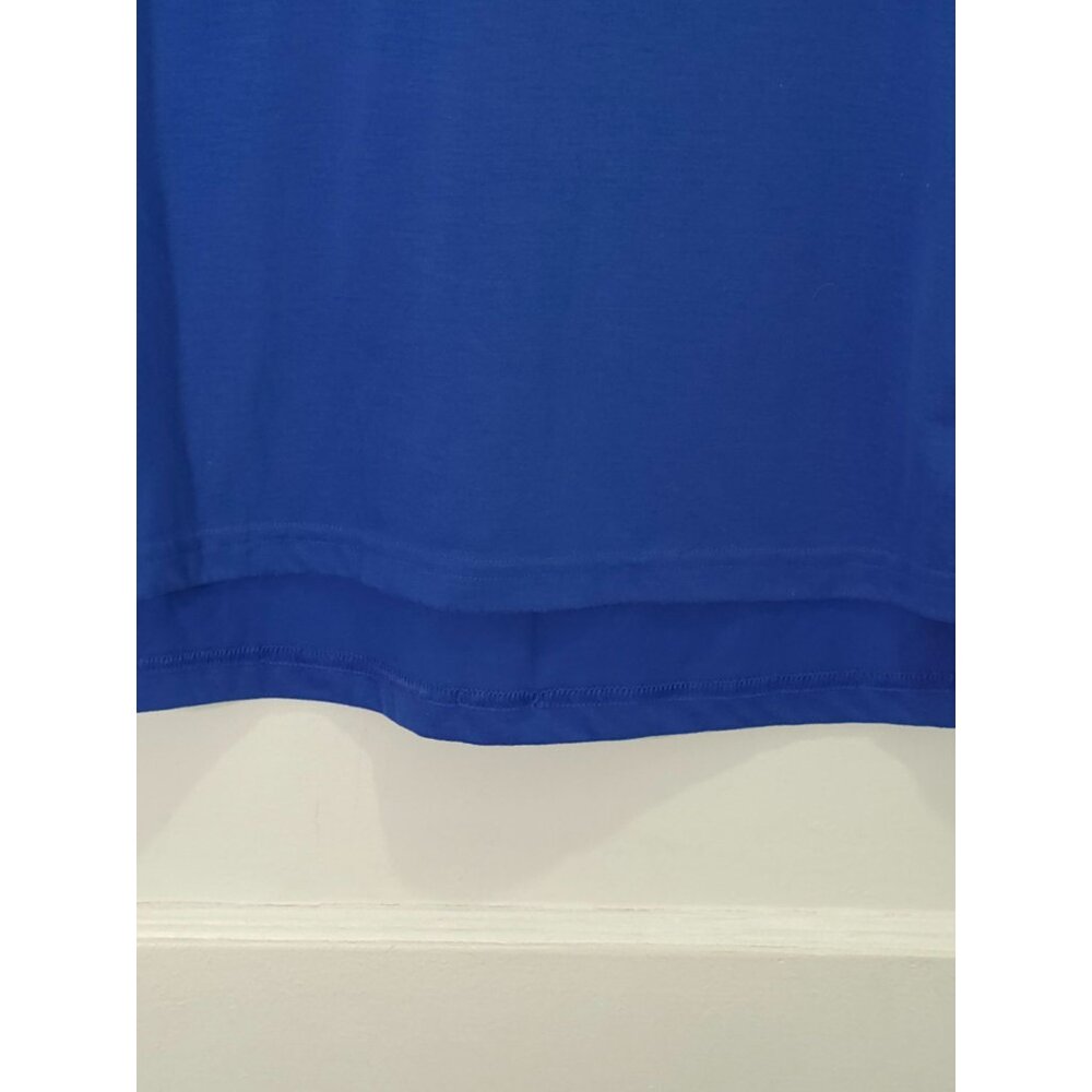 Adidas Mens Blue Sleeveless Logo Tank Top S - Picture 2 of 10